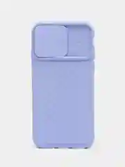Светло-синий чехол силиконовый для IPhone 6 / 7/ 8 / SE 2020, с защитой камеры