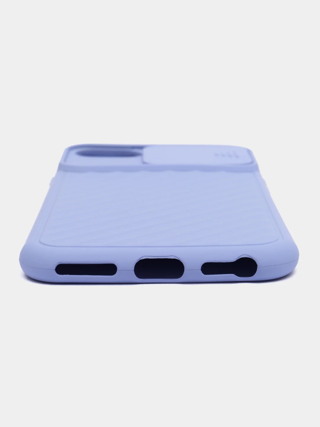 Светло-синий чехол силиконовый для IPhone 6 / 7/ 8 / SE 2020, с защитой камеры