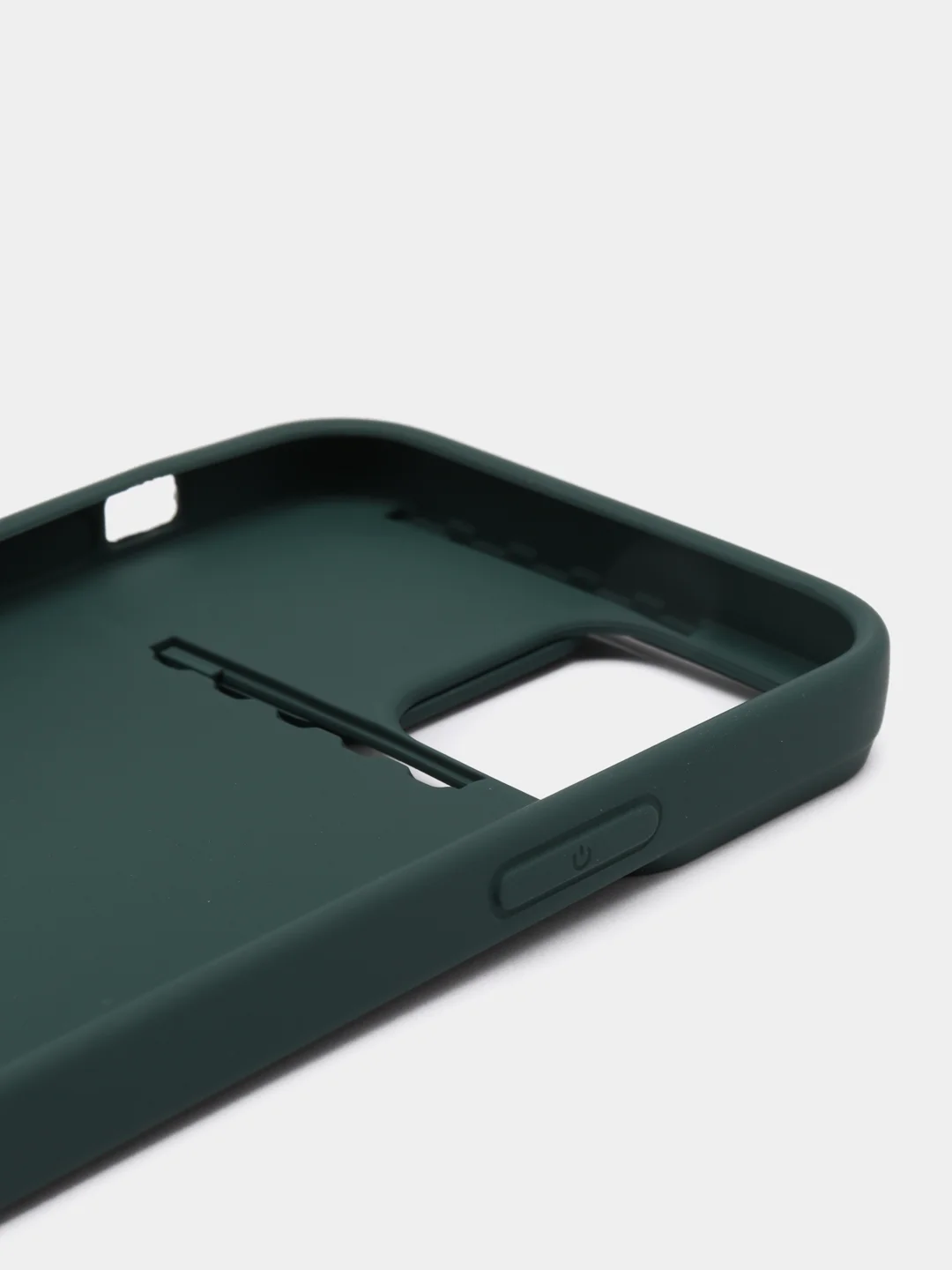 Тёмно-зелёный чехол для IPhone 12 mini / 12 / 12 Pro / 12 Pro Max, силиконовый, с защитой камеры