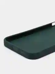 Тёмно-зелёный чехол для IPhone 12 mini / 12 / 12 Pro / 12 Pro Max, силиконовый, с защитой камеры