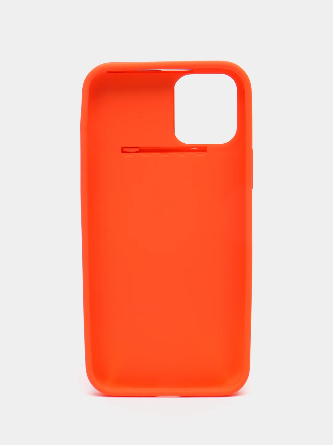 Оранжевый чехол для IPhone 12 mini / 12 / 12 Pro / 12 Pro Max, силиконовый, с защитой камеры