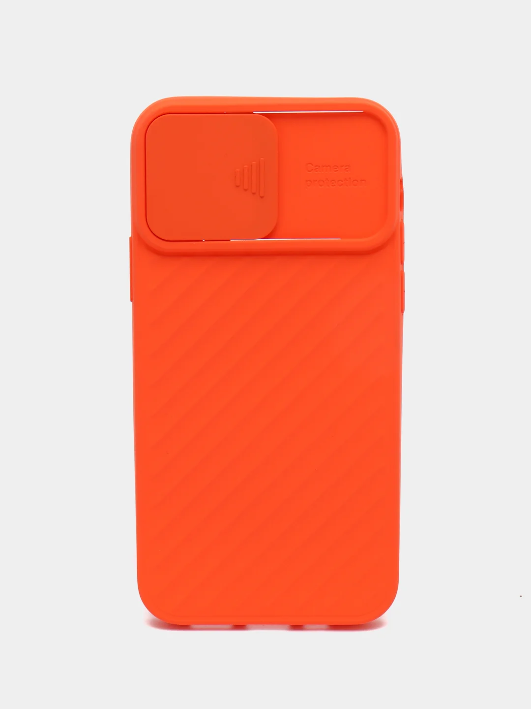 Оранжевый чехол для IPhone 12 mini / 12 / 12 Pro / 12 Pro Max, силиконовый, с защитой камеры