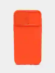 Оранжевый чехол для IPhone 12 mini / 12 / 12 Pro / 12 Pro Max, силиконовый, с защитой камеры