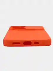 Оранжевый чехол для IPhone 12 mini / 12 / 12 Pro / 12 Pro Max, силиконовый, с защитой камеры
