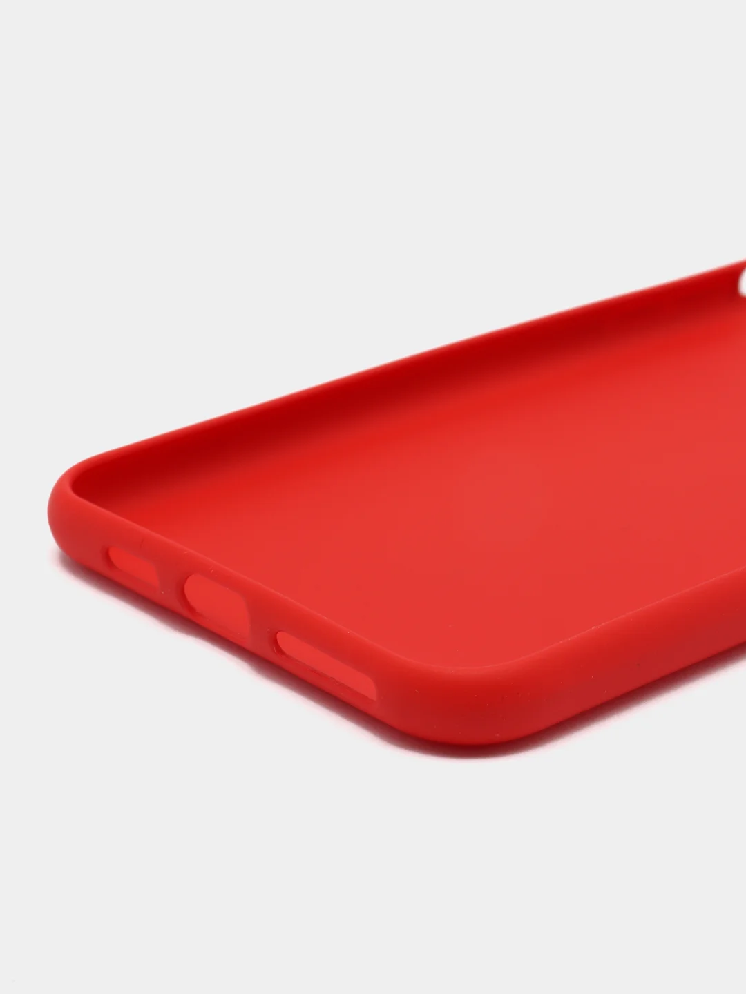 Красный чехол для IPhone 11 / 11 Pro / 11 Pro Max, силиконовый, с защитой камеры