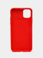 Красный чехол для IPhone 11 / 11 Pro / 11 Pro Max, силиконовый, с защитой камеры