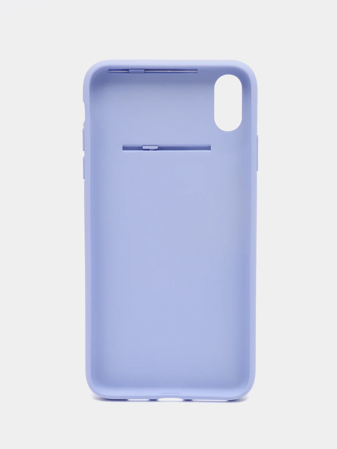 Светло-синий чехол силиконовый для IPhone X, XS, XS Max, с защитой камеры