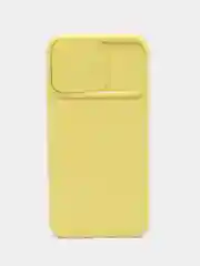 Лимонный чехол силиконовый для IPhone 6 / 7/ 8 / SE 2020, с защитой камеры