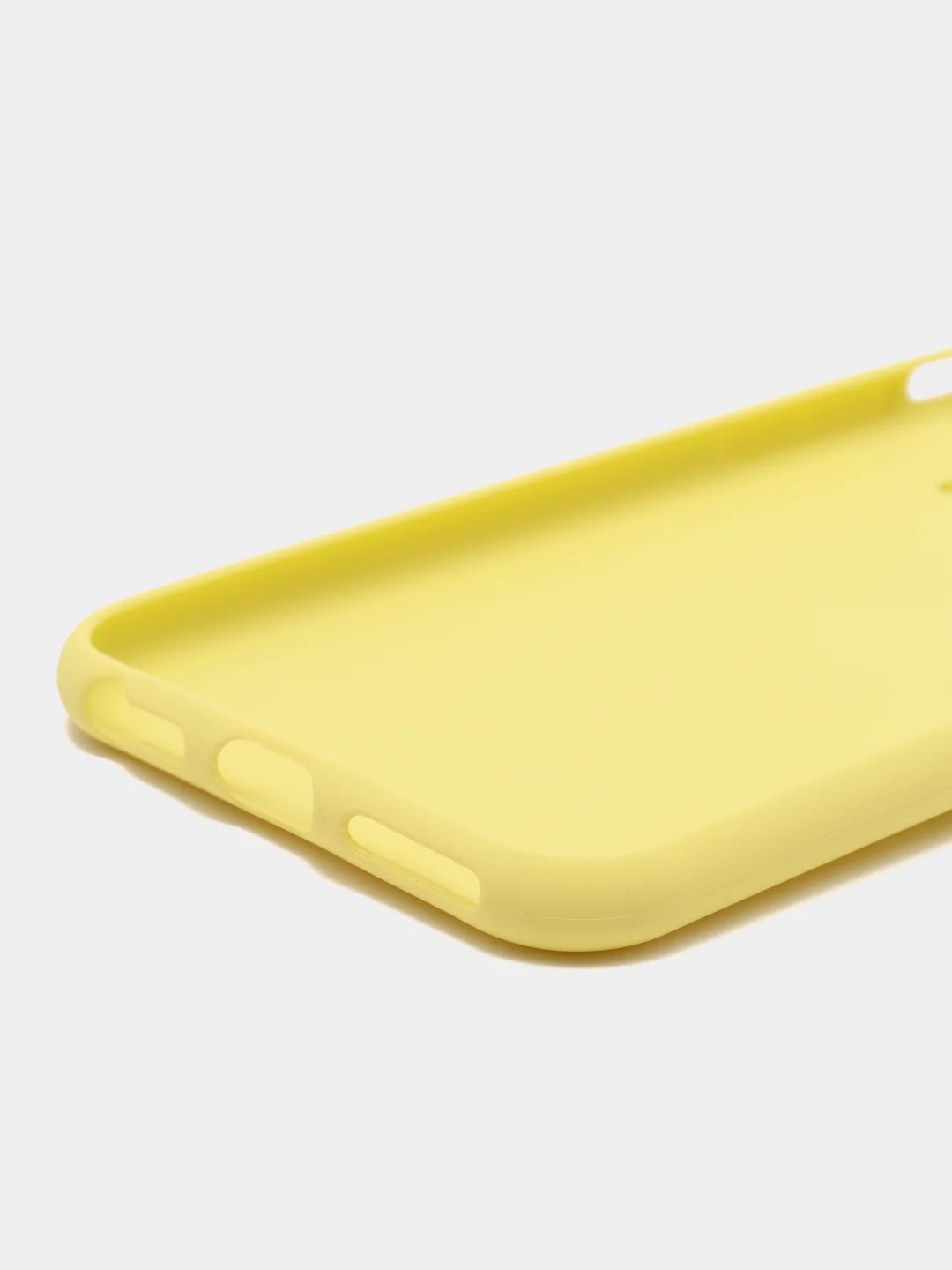 Лимонный чехол силиконовый для IPhone 6 / 7/ 8 / SE 2020, с защитой камеры