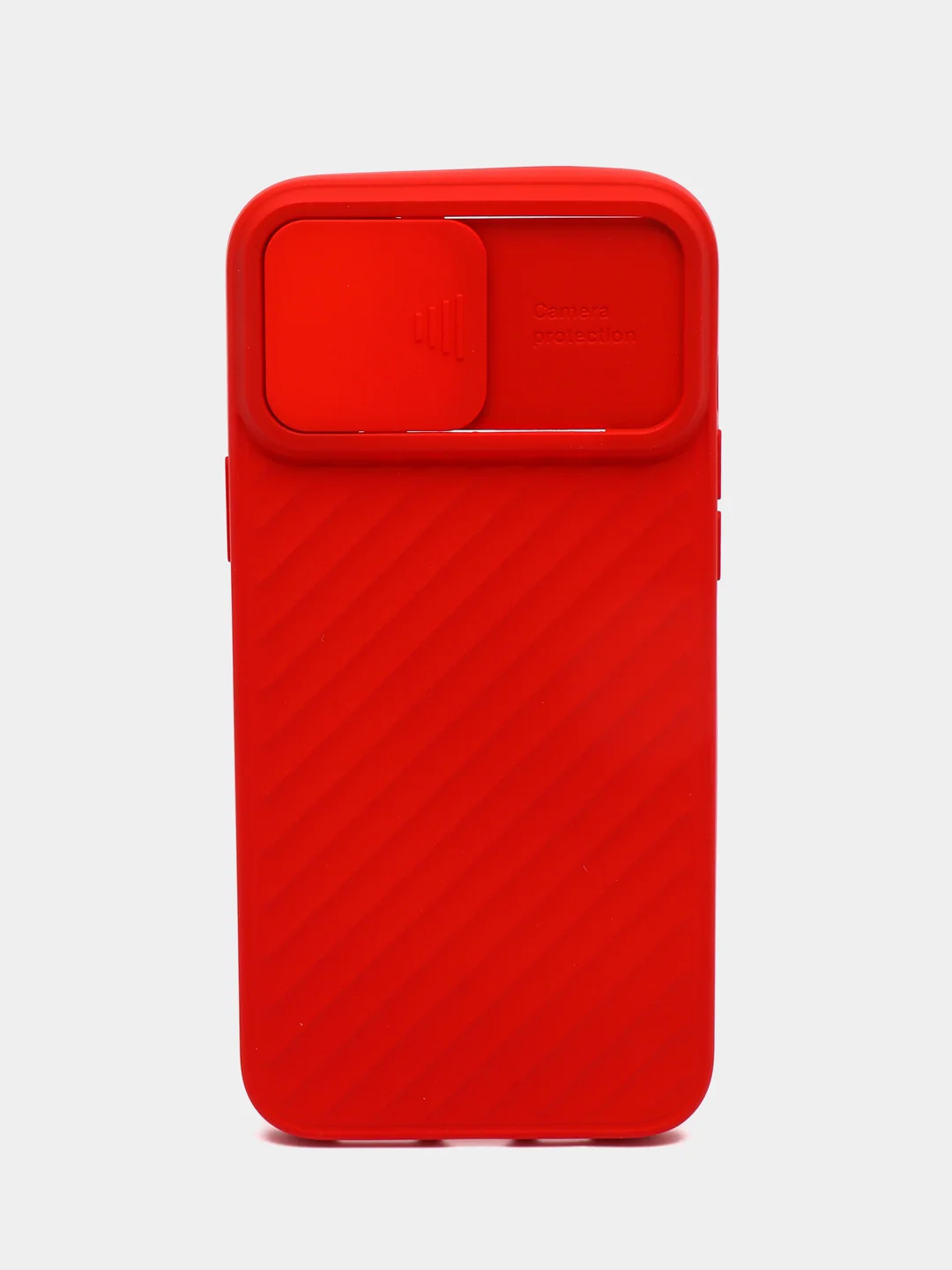 Красный чехол для IPhone 12 mini / 12 / 12 Pro / 12 Pro Max, силиконовый, с защитой камеры