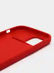 Красный чехол для IPhone 12 mini / 12 / 12 Pro / 12 Pro Max, силиконовый, с защитой камеры