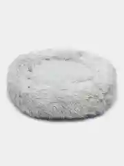 Серый лежанка для кошек и собак, плюшевая