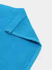 Голубой полотенце махровое