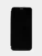 Черный чехол-книжка для Samsung Galaxy A23 (Самсунг Гэлакси А23) из экокожи