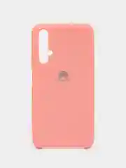 Розовый силиконовый чехол Silicone Case для Honor 20