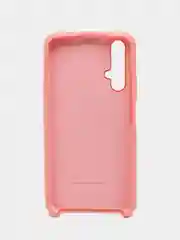 Розовый силиконовый чехол Silicone Case для Honor 20