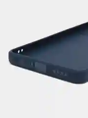 Темно-синий чехол для Infinix NOTE 12 VIP (Инфиникс Нот 12 Вип), силиконовый