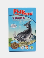 Корм для рыб, сомик гранулы + сюрприз (35 гр.), "РЫБята"