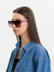Пудровый очки женские, солнцезащитные