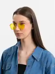 Солнцезащитные очки, круглые