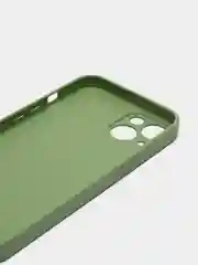 Мятный чехол для iPhone (Айфон) 13 со стеклянной панелью