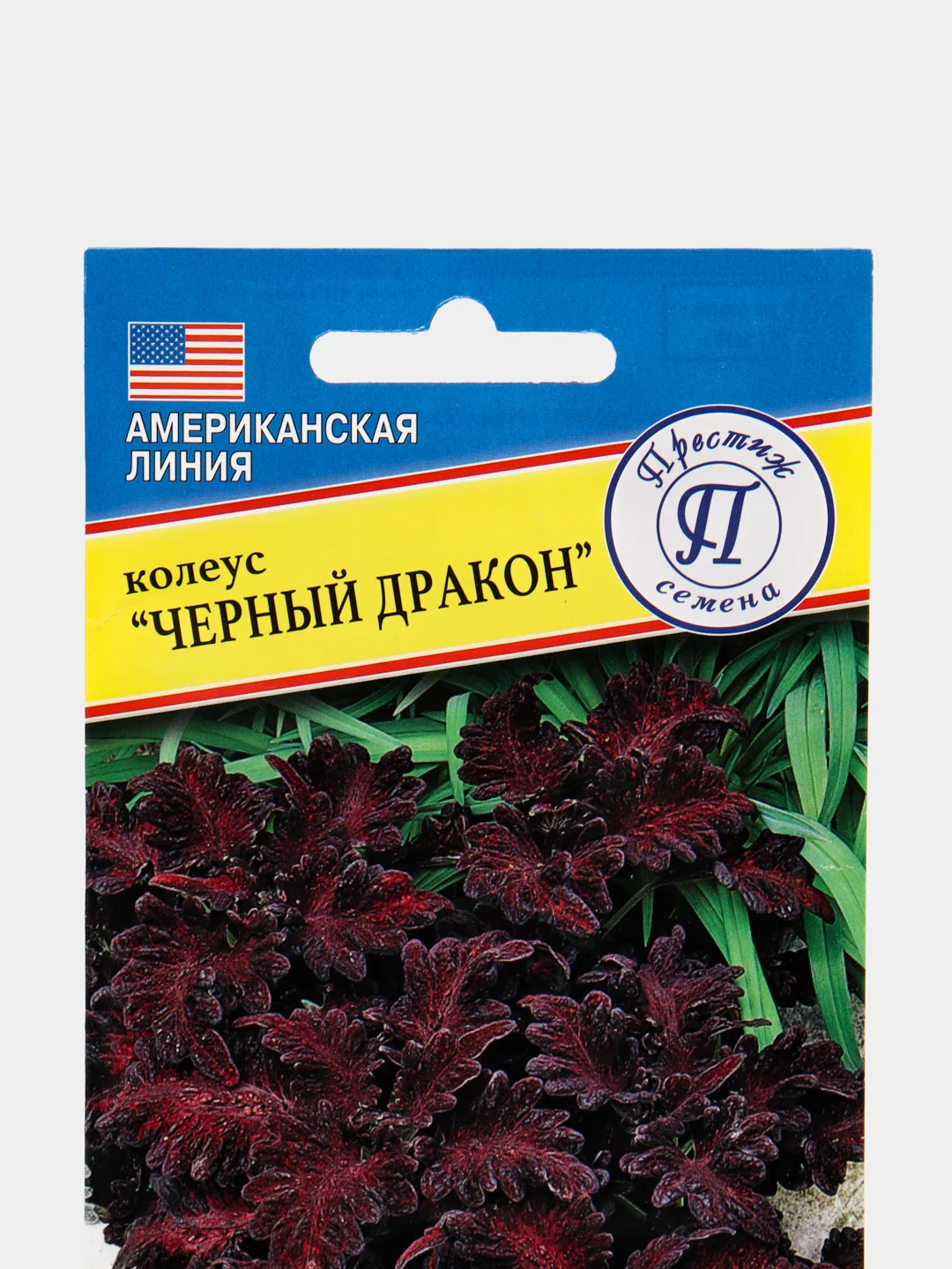 Семена цветов Колеус "Черный дракон"