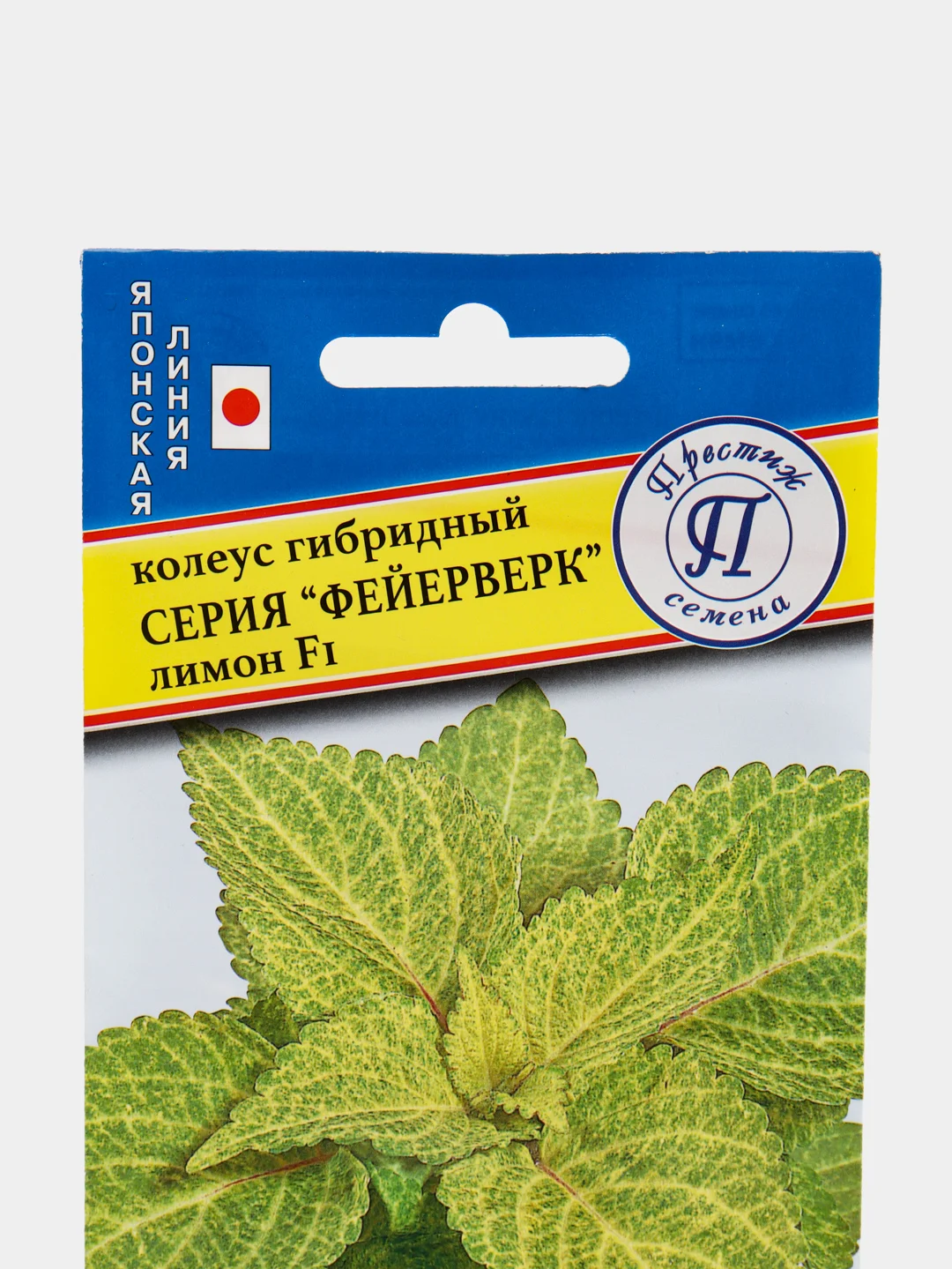 Семена цветов Колеус "Фейерверк Лимон"