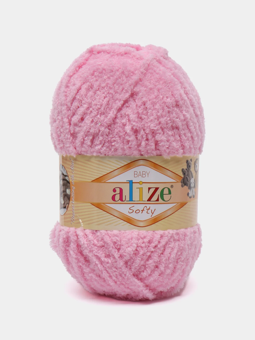Розовый пряжа Alize Softy (Ализе Софти)