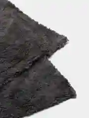 Серый полотенце для автомобиля, двустороннее, микрофибра, 40*40 см