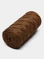 Хаки шнур Caramel (Карамель), плоский, полиэфирный, 5 мм