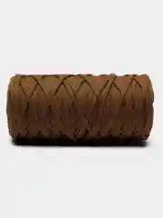 Хаки шнур Caramel (Карамель), плоский, полиэфирный, 5 мм