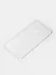 Белый силиконовый чехол на Huawei P10 Lite