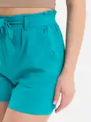 Мятный шорты женские