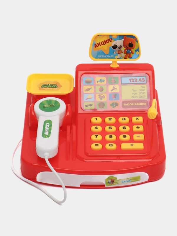 Игрушка Играем вместе "Касса: Ми-ми-мишки", свет-звук, 17,3 х 13 х 17,3 см
