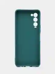 Зеленый чехол силиконовый для Tecno Camon 18 / Camon 18P (Техно Камон 18 / Камон 18П)