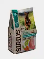 Сухой корм SIRIUS (Сириус) для собак крупных пород, с индейкой и овощами, 2 кг