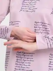 Пудровый блузка женская "Tiffan"