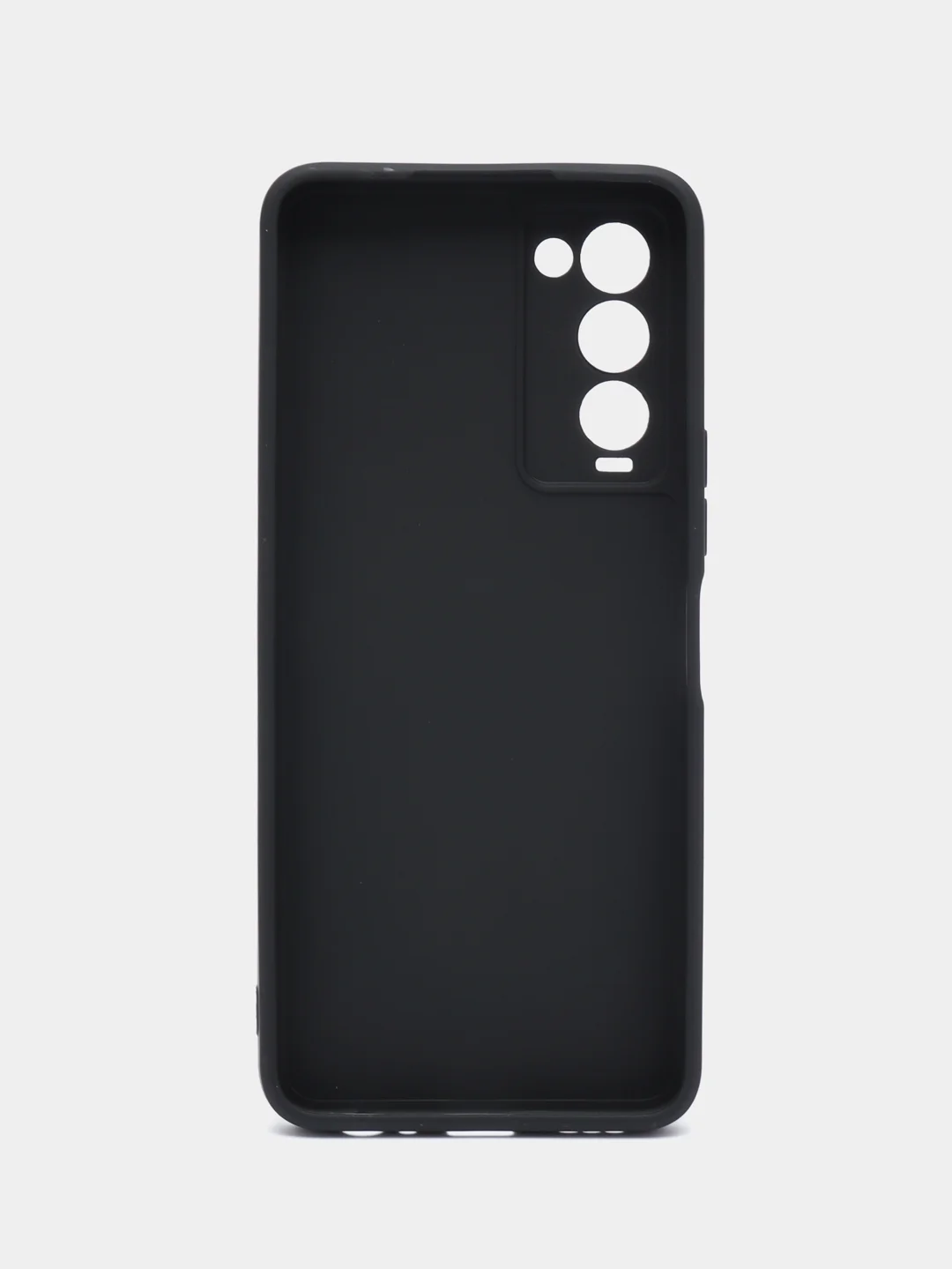 Черный чехол силиконовый для Tecno Camon 18 / Camon 18P (Техно Камон 18 / Камон 18П)