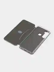 Серый чехол-книжка Infinix HOT 12 Pro (Инфиникс Хот 12 Про)