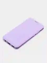 Сиреневый чехол-книжка для Huawei Honor 10 Lite, P Smart 2019 (Хонор 10 Лайт, П Смарт 2019)