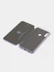 Сиреневый чехол-книжка для Huawei Honor 10 Lite, P Smart 2019 (Хонор 10 Лайт, П Смарт 2019)