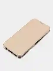 Золотой чехол-книжка для Tecno Pova 4 Pro (Техно Пова 4 Про)