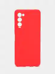 Красный чехол силиконовый для Tecno Camon 18 / Camon 18P (Техно Камон 18 / Камон 18П)