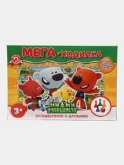 Настольная игра-ходилка Умные игры  Ми-ми-мишки  Путешествуем с друзьями,  мега А3