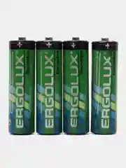 Батарейки Ergolux LR06 LR6, AA пальчиковые