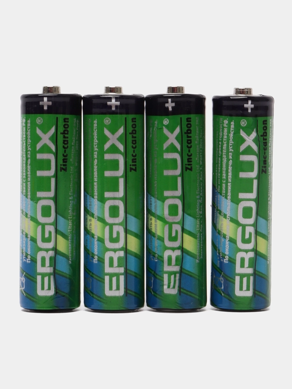 Батарейки Ergolux LR06 LR6, AA пальчиковые