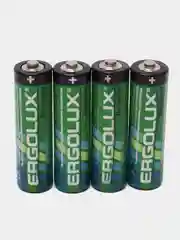 Батарейки Ergolux LR06 LR6, AA пальчиковые