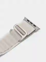 Белый ремешок для Apple Watch Ultra 42/44/45/49 мм, для серии 4/5/6/7/8/9/SE/SE 2022