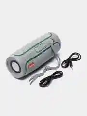 Серый беспроводная Bluetooth колонка TG-288, 1800мАч, 2 динамика, 10 Вт, FM радио