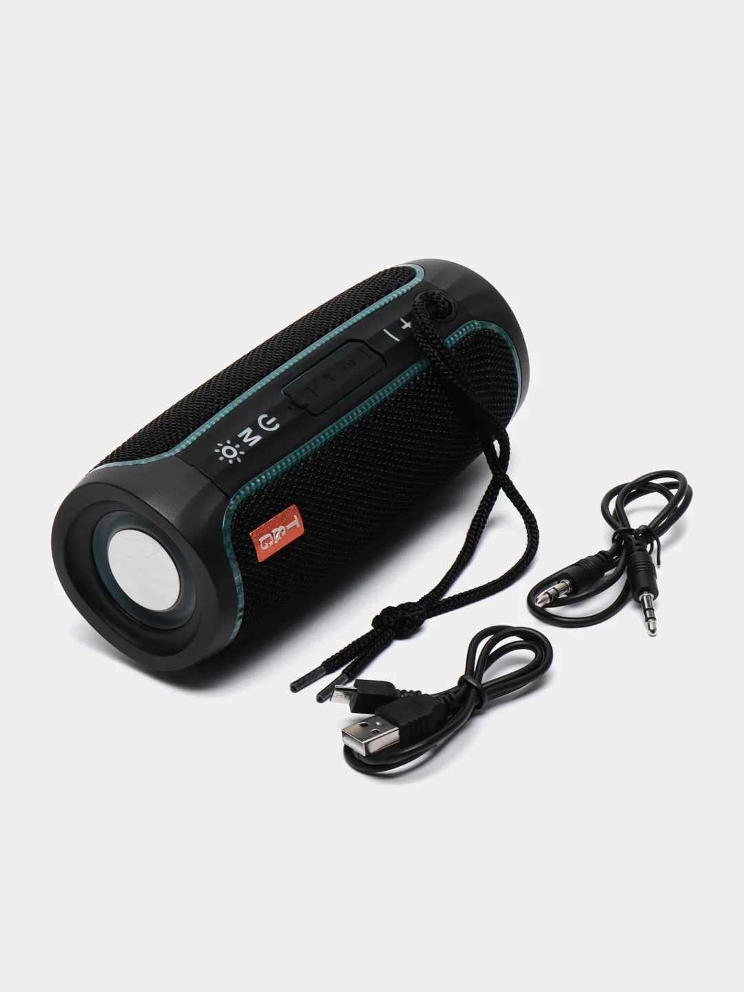 Черный беспроводная Bluetooth колонка TG-288, 1800мАч, 2 динамика, 10 Вт, FM радио